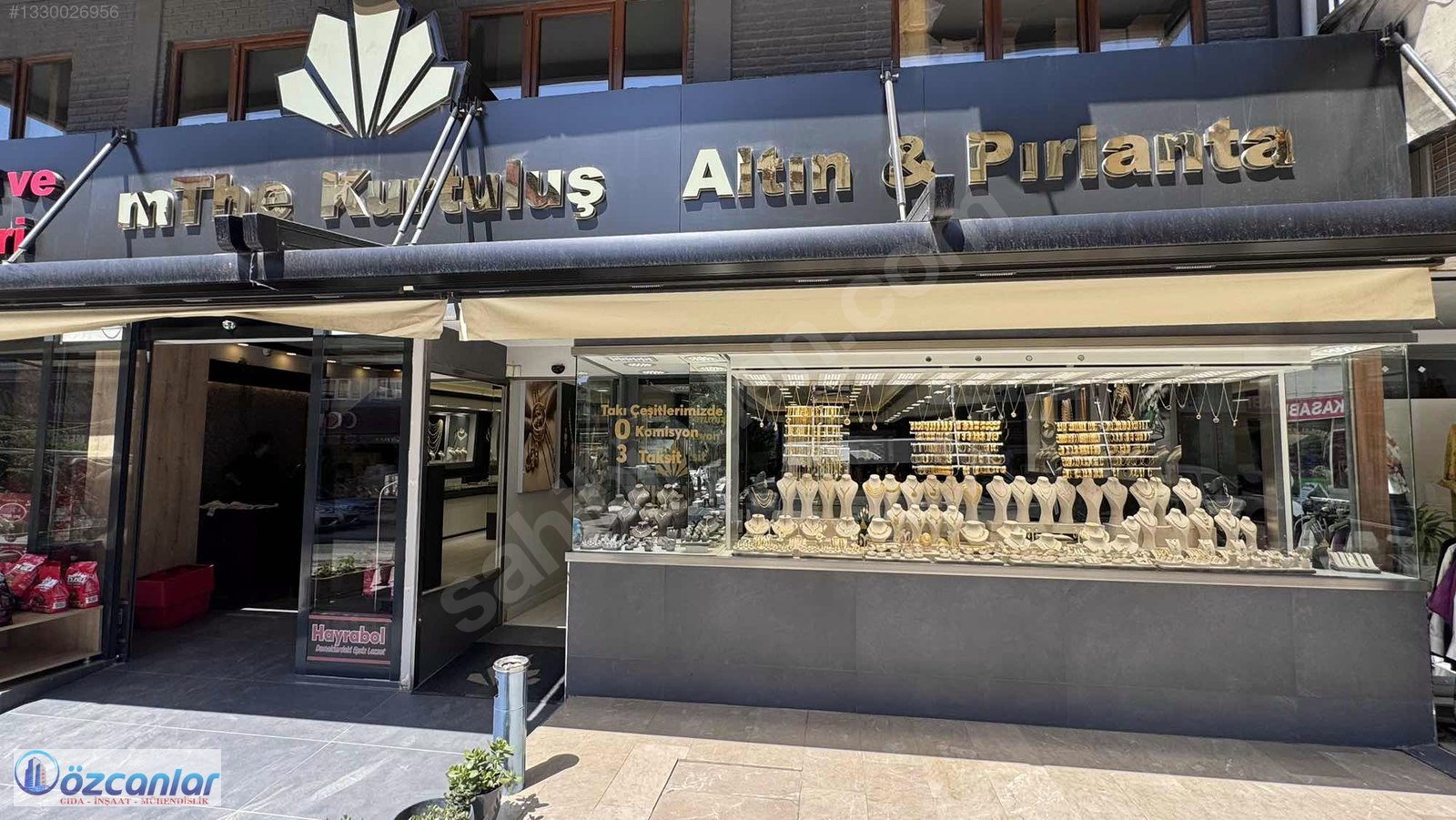YARIMCA MERKEZDE GENİŞ CEPHELİ İÇİ YAPILI KUYUMCU KİRACILI İŞYRİ
